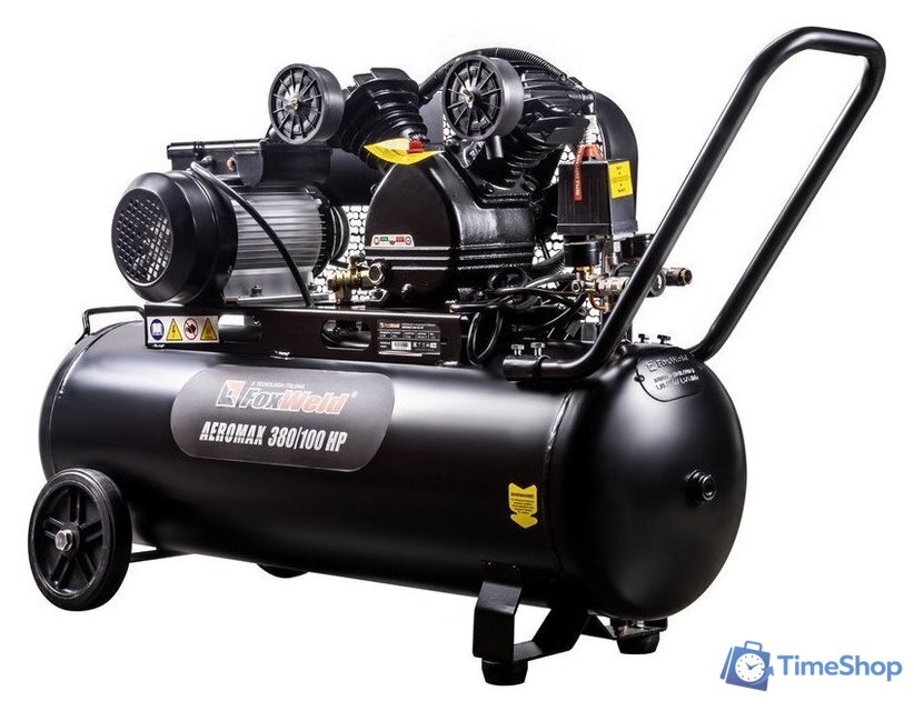 Компрессор FoxWeld Aeromax 380/100 HP 7068 - Изображение №1 — Интернет-магазин Time-Shop
