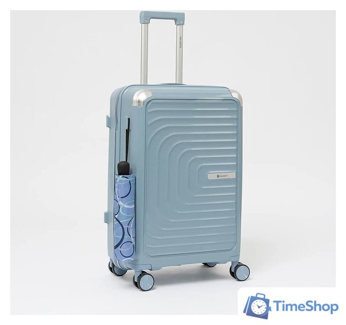 Чемодан-спиннер VALIGETTI 344-8022/2-24BLU (голубой) - Изображение №6 — Интернет-магазин Time-Shop