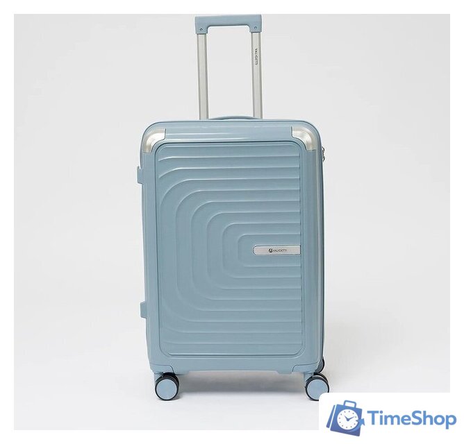 Чемодан-спиннер VALIGETTI 344-8022/2-24BLU (голубой) - Изображение №2 — Интернет-магазин Time-Shop