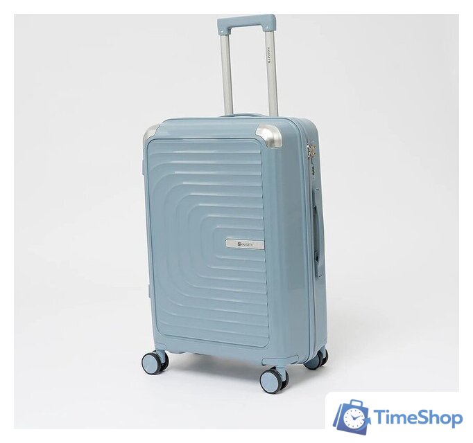 Чемодан-спиннер VALIGETTI 344-8022/2-24BLU (голубой) - Изображение №3 — Интернет-магазин Time-Shop