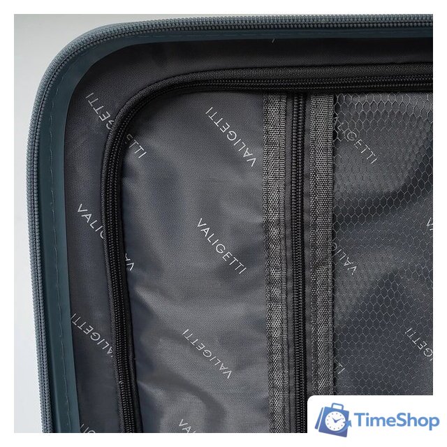 Чемодан-спиннер VALIGETTI 344-8022/2-24BLU (голубой) - Изображение №9 — Интернет-магазин Time-Shop