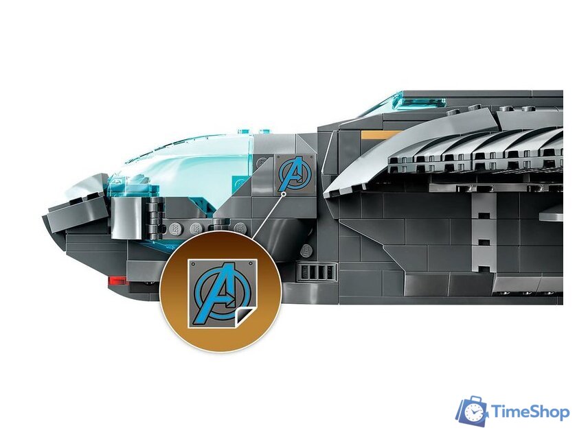 Конструктор LEGO Marvel Super Heroes 76248 Квинджет Мстителей - Изображение №5 — Интернет-магазин Time-Shop