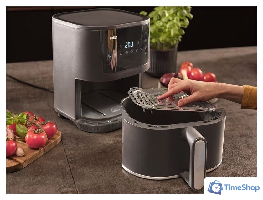 Аэрогриль (аэрофритюрница) Braun MultiFry 3 HF 3030 - Изображение №5 — Интернет-магазин Time-Shop