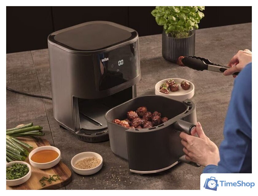 Аэрогриль (аэрофритюрница) Braun MultiFry 3 HF 3030 - Изображение №4 — Интернет-магазин Time-Shop
