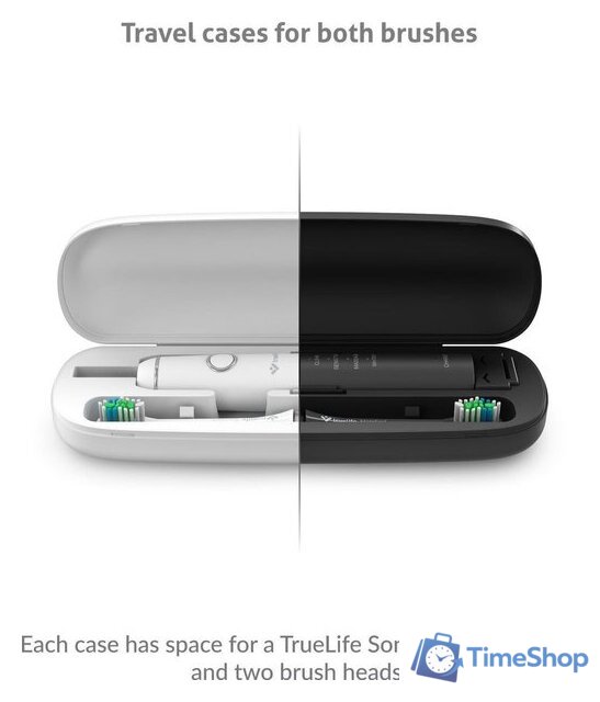 Комплект зубных щеток TrueLife SonicBrush Compact Duo - Изображение №6 — Интернет-магазин Time-Shop