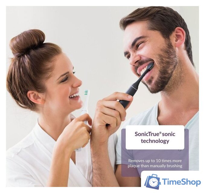 Комплект зубных щеток TrueLife SonicBrush Compact Duo - Изображение №9 — Интернет-магазин Time-Shop