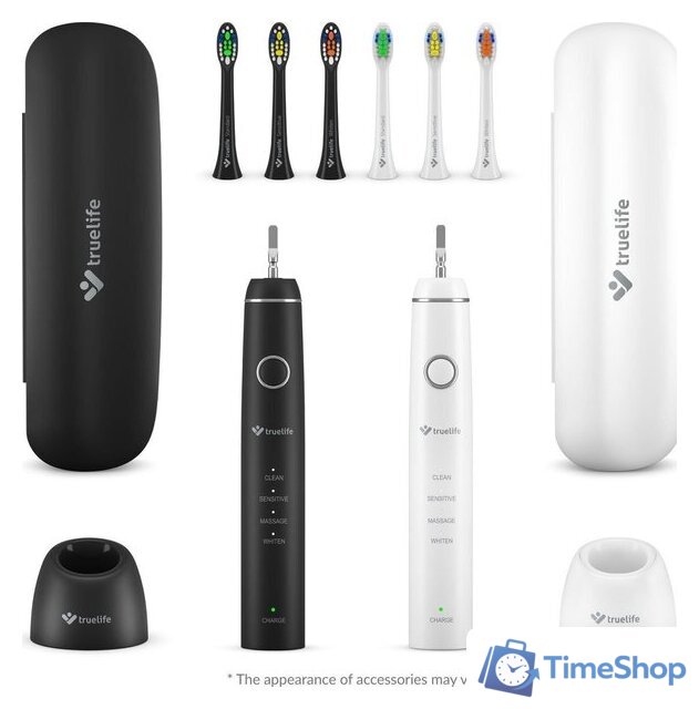 Комплект зубных щеток TrueLife SonicBrush Compact Duo - Изображение №5 — Интернет-магазин Time-Shop