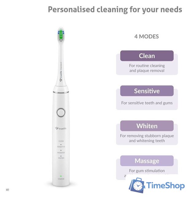 Комплект зубных щеток TrueLife SonicBrush Compact Duo - Изображение №2 — Интернет-магазин Time-Shop