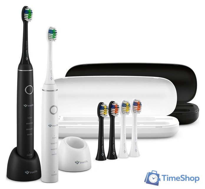 Комплект зубных щеток TrueLife SonicBrush Compact Duo - Изображение №1 — Интернет-магазин Time-Shop