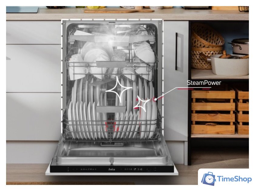 Встраиваемая посудомоечная машина Amica DIM42E6qH - Изображение №8 — Интернет-магазин Time-Shop