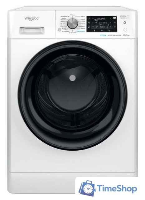 Стирально-сушильная машина Whirlpool FFWDD 1076258 BV EU - Изображение №1 — Интернет-магазин Time-Shop