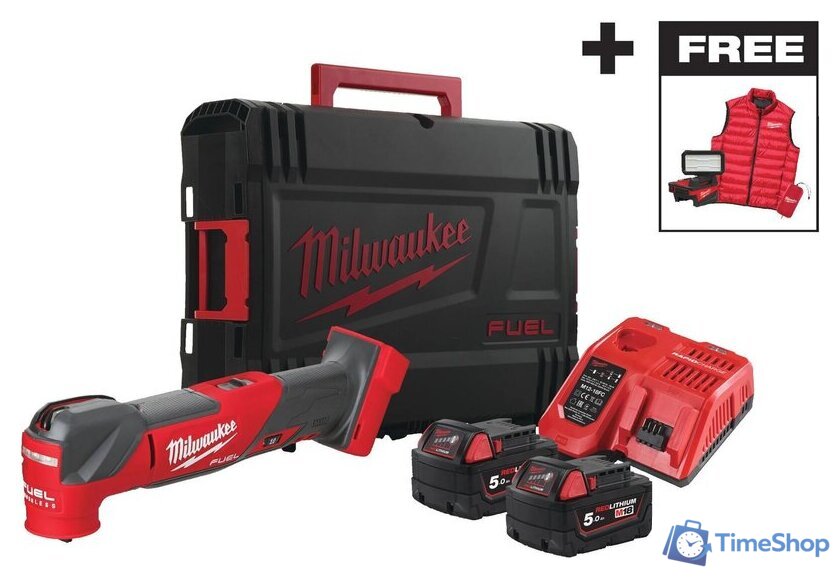 Реноватор Milwaukee M18 FMTMC-502X 4933499454 (с 2-мя АКБ, кейс) - Изображение №1 — Интернет-магазин Time-Shop