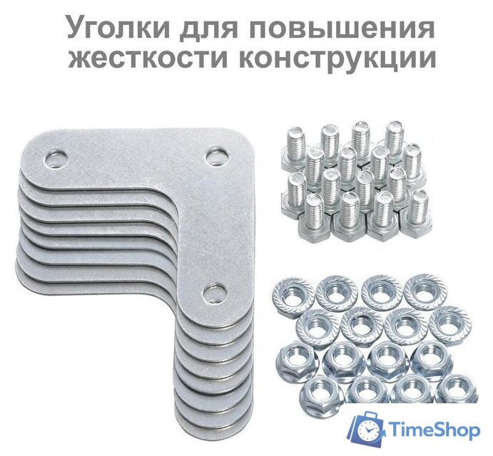Стеллаж Brabix Ms Plus-185/50-4 291106 - Изображение №7 — Интернет-магазин Time-Shop