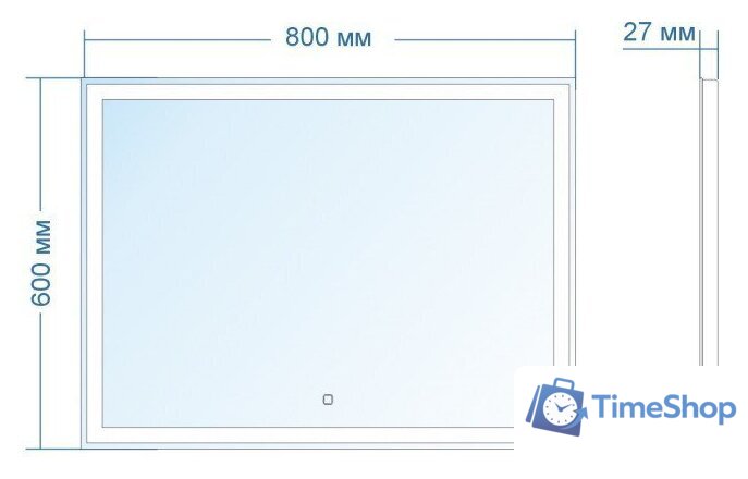  Doratiz Зеркало Doratiz Адель 80x60 2711.907 - Изображение №15 — Интернет-магазин Time-Shop