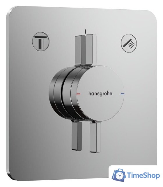 Смеситель Hansgrohe Duoturn Q Chrom 75414000 - Изображение №1 — Интернет-магазин Time-Shop