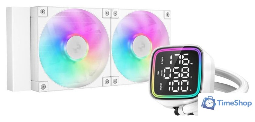 Система жидкостного охлаждения для процессора DeepCool LD240 R-LD240-WHDMMN-G-1 - Изображение №1 — Интернет-магазин Time-Shop