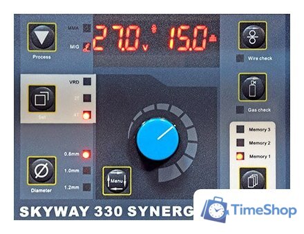 Сварочный инвертор AuroraPRO Skyway 300 - Изображение №9 — Интернет-магазин Time-Shop