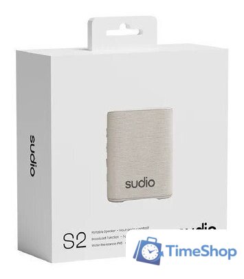 Беспроводная колонка Sudio S2 (бежевый) - Изображение №3 — Интернет-магазин Time-Shop
