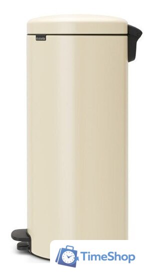 Мусорное ведро Brabantia Pedal Bin NewIcon 30 л (миндальный) - Изображение №2 — Интернет-магазин Time-Shop