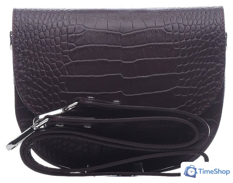 Женская сумка Souffle 325 3255010 (бордовый кайман эластичный) - Изображение №5 — Интернет-магазин Time-Shop