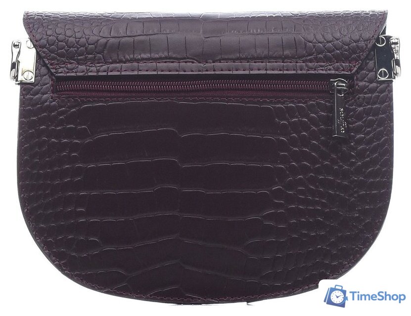 Женская сумка Souffle 325 3255010 (бордовый кайман эластичный) - Изображение №4 — Интернет-магазин Time-Shop