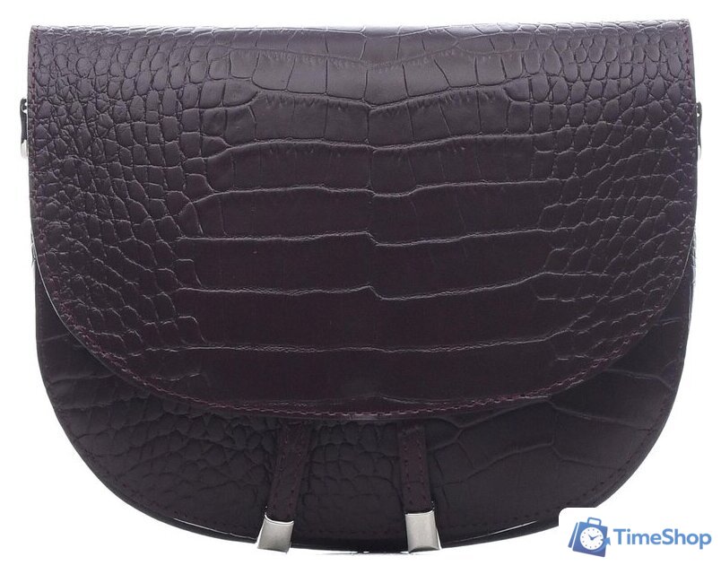 Женская сумка Souffle 325 3255010 (бордовый кайман эластичный) - Изображение №1 — Интернет-магазин Time-Shop