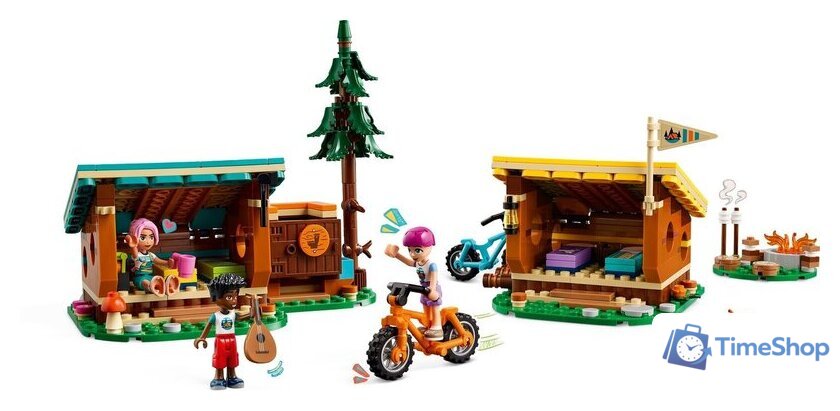 Конструктор LEGO Friends 42624 Лагерь приключений: Уютные домики - Изображение №4 — Интернет-магазин Time-Shop