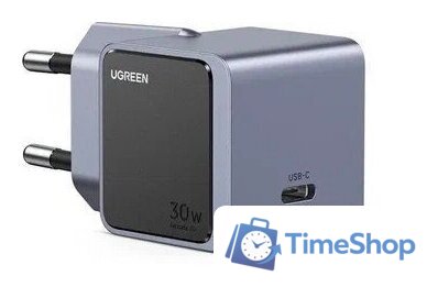 Сетевое зарядное Ugreen X503 35041 (серый) - Изображение №2 — Интернет-магазин Time-Shop