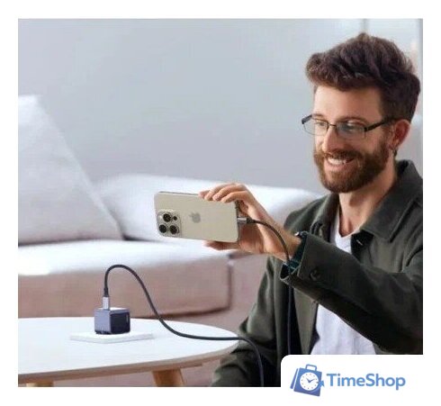 Сетевое зарядное Ugreen X503 35041 (серый) - Изображение №3 — Интернет-магазин Time-Shop