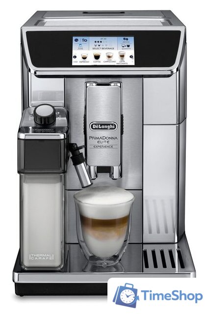 Кофемашина DeLonghi PrimaDonna Elite Experience ECAM 650.85.MS - Изображение №1 — Интернет-магазин Time-Shop
