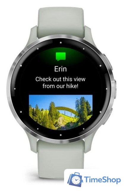 Умные часы Garmin Venu 3S (шалфей, с силиконовым ремешком) - Изображение №8 — Интернет-магазин Time-Shop