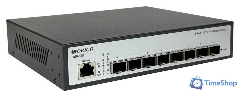 Управляемый коммутатор 2-го уровня Origo OS6208F/A1A - Изображение №2 — Интернет-магазин Time-Shop