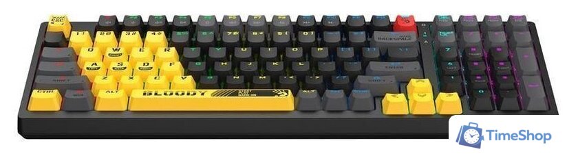 Клавиатура A4Tech Bloody S98 Sports Lime (Bloody BLMS Red) - Изображение №7 — Интернет-магазин Time-Shop