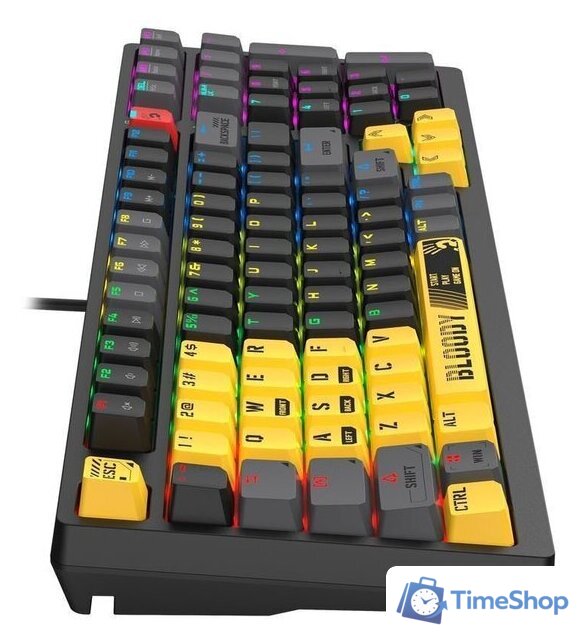 Клавиатура A4Tech Bloody S98 Sports Lime (Bloody BLMS Red) - Изображение №8 — Интернет-магазин Time-Shop