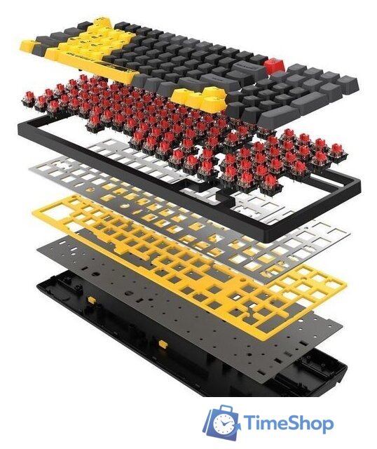 Клавиатура A4Tech Bloody S98 Sports Lime (Bloody BLMS Red) - Изображение №11 — Интернет-магазин Time-Shop