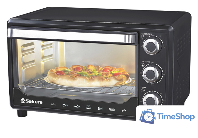 Мини-печь Sakura SA-7000BP - Изображение №1 — Интернет-магазин Time-Shop