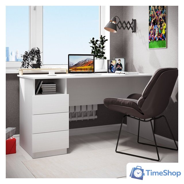 Стол Mio Tesoro Велия МВ-08 140х60 (белый) - Изображение №7 — Интернет-магазин Time-Shop