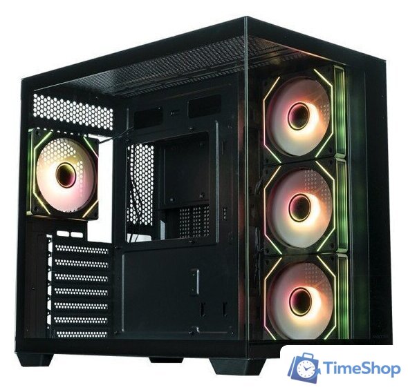 Корпус XASTRA QW500 4ARGB-C10-UC (черный) - Изображение №1 — Интернет-магазин Time-Shop