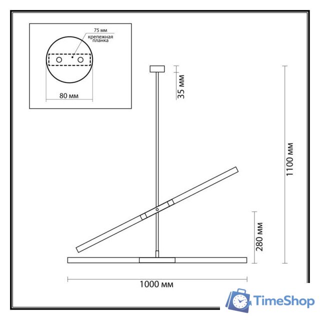 Подвесная люстра Odeon Light Soho 4307/4 - Изображение №2 — Интернет-магазин Time-Shop