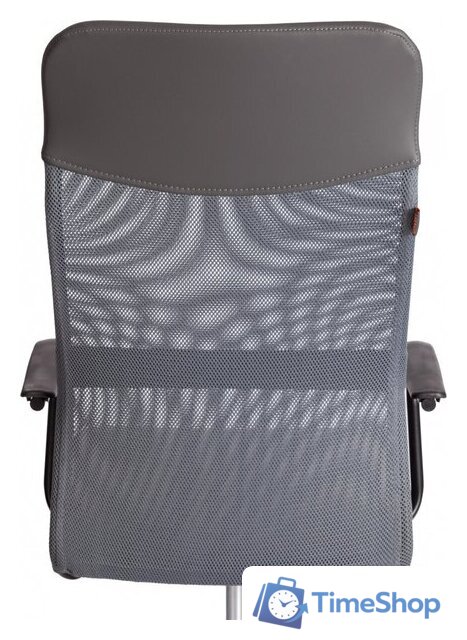 Офисное кресло TetChair Practic флок/кожзам (серый) - Изображение №7 — Интернет-магазин Time-Shop