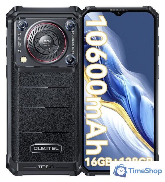 Телефон Oukitel WP36 (черный) - Изображение №1 — Интернет-магазин Time-Shop