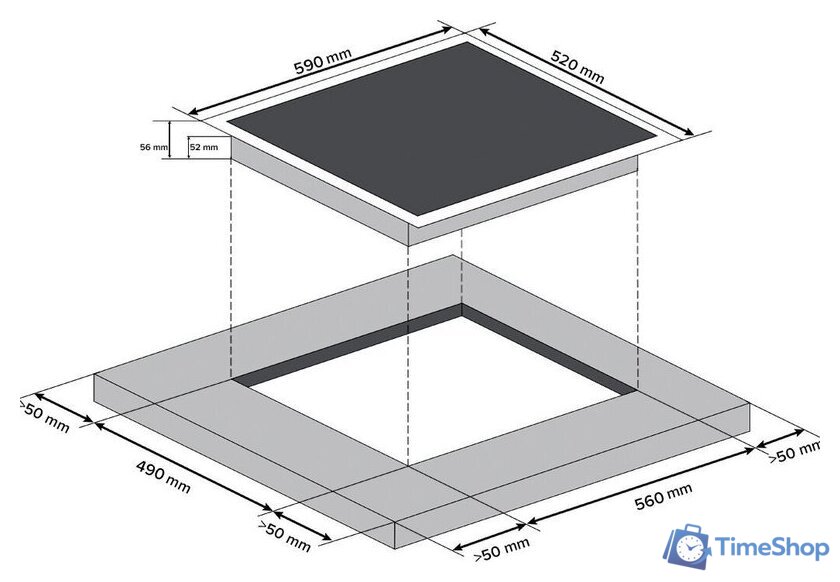 Варочная панель Libhof CC-604I - Изображение №12 — Интернет-магазин Time-Shop