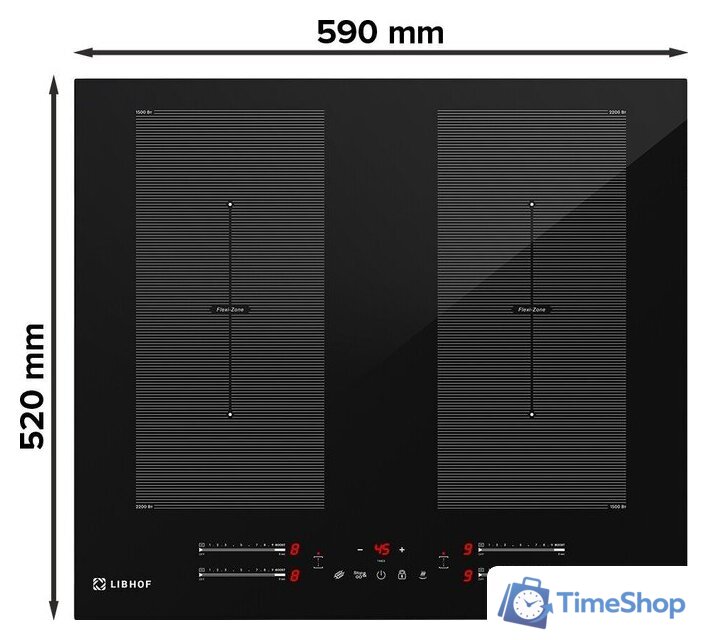 Варочная панель Libhof CC-604I - Изображение №4 — Интернет-магазин Time-Shop