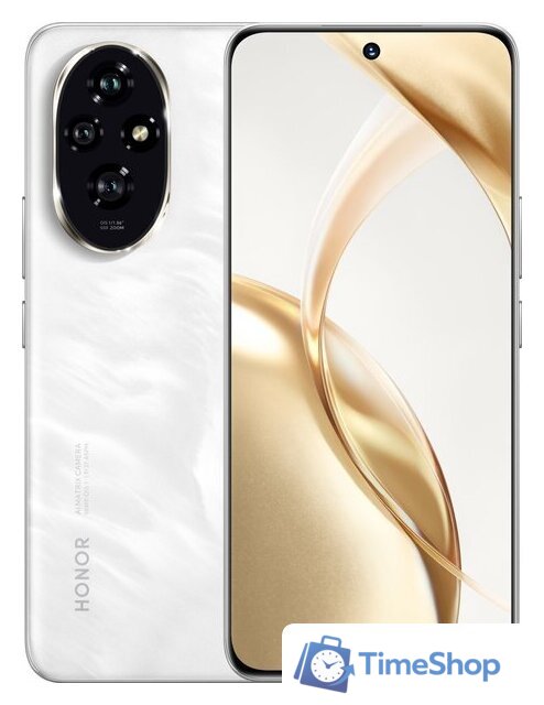 Телефон HONOR 200 12GB/512GB международная версия (лунный белый) - Изображение №1 — Интернет-магазин Time-Shop