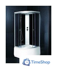 Душевая кабина Coliseum Simple T-80 (черный/тонированное стекло) - Изображение №2 — Интернет-магазин Time-Shop