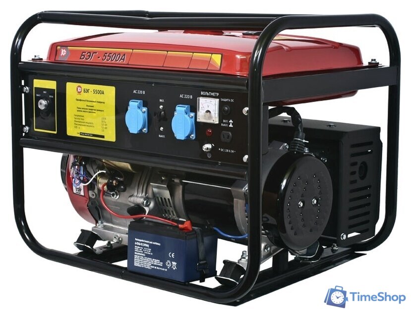 Бензиновый генератор Калибр БЭГ-5500А - Изображение №4 — Интернет-магазин Time-Shop