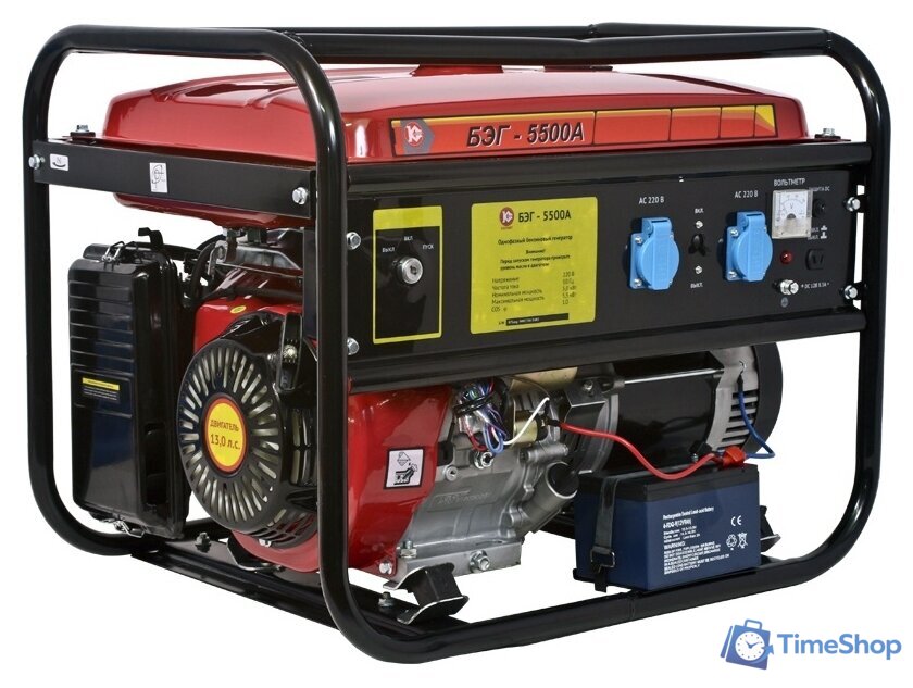 Бензиновый генератор Калибр БЭГ-5500А - Изображение №1 — Интернет-магазин Time-Shop