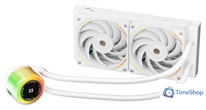 Система жидкостного охлаждения для процессора 1stPlayer CC 240 (белый) - Изображение №1 — Интернет-магазин Time-Shop