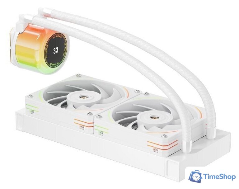 Система жидкостного охлаждения для процессора 1stPlayer CC 240 (белый) - Изображение №4 — Интернет-магазин Time-Shop