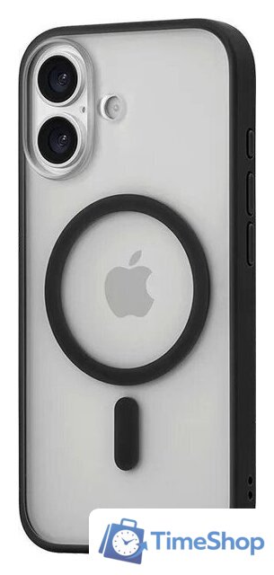 Чехол для телефона uBear Cloud Mag Case для iPhone 17 (черный) - Изображение №1 — Интернет-магазин Time-Shop